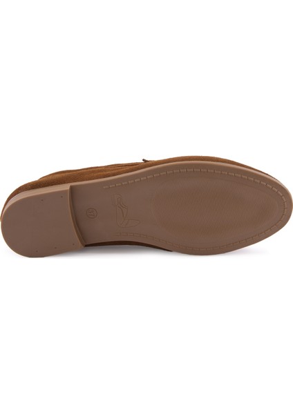 Kadın Süet Loafer Ayakkabı DG6028