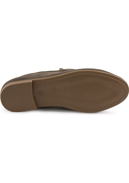 Kadın Süet Loafer Ayakkabı DG6028