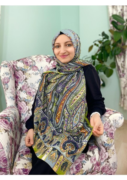 Etnik Desenli Premium Şal