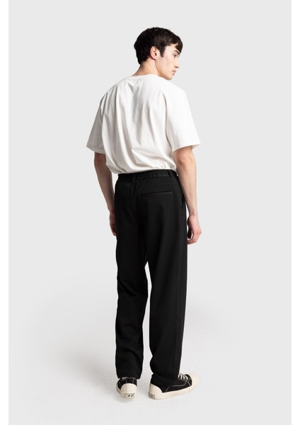 Erkek Yüksek Bel Dökümlü Pantolon Pamuk Kumaşla Rahat ve Şık Tasarım indirimleri