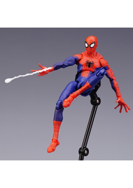 Sv Actıon Spider-Man Örümcek Evrenine Peter Parker Aksiyon Figürü 16CM (Yurt Dışından)