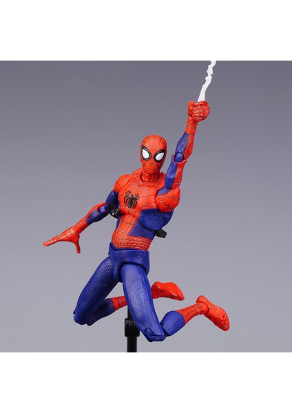 Sv Actıon Spider-Man Örümcek Evrenine Peter Parker Aksiyon Figürü 16CM (Yurt Dışından)