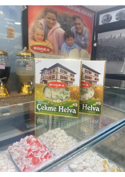 Fıstıklı Çekme Helva 120 gr 4 Adet modelleri