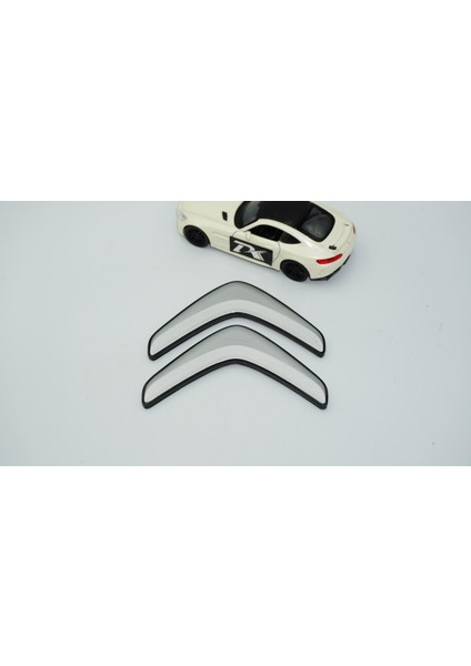 Citroen C3 C4 C5 C6 Gri Siyah Abs Bagaj Logo Arma