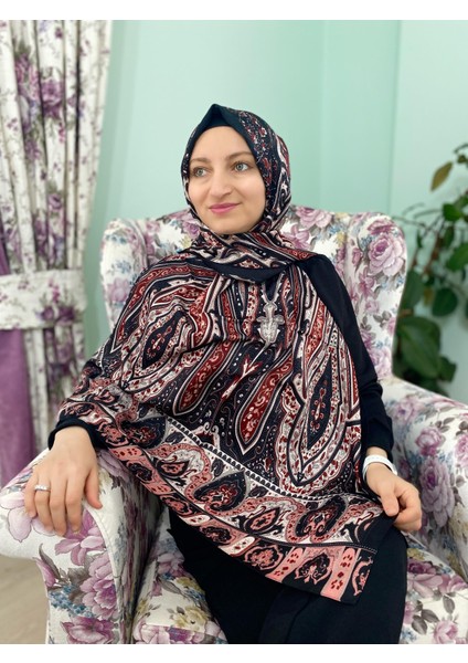 Etnik Desenli Premium Şal