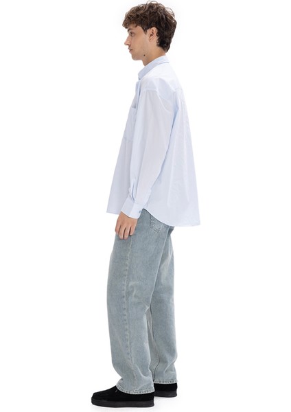 Poplin Gömlek - Açık Mavi modelleri