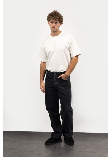 Basıc Regular Fıt Jean - Gri