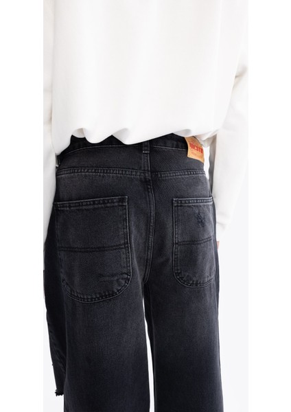 Baggy Fıt Jean - Siyah fırsatları