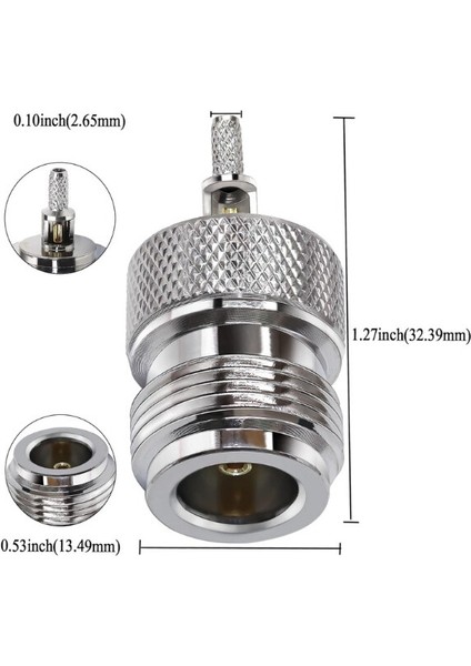 Nk-1.5 N-Tip Dişi Coaxial Konnektör fiyatları
