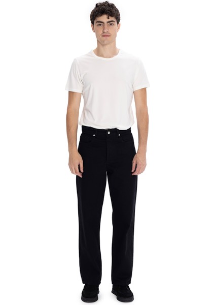 Basıc Regular Fıt Jean - Siyah