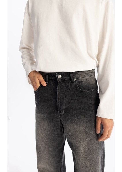 Regular Fit Jean - Siyah indirimleri
