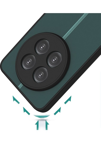 Realme 12 Kılıf Zore Hux Kapak - Siyah modelleri