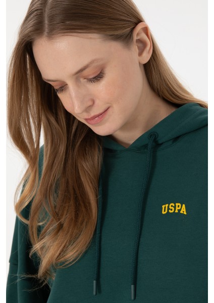 Kadın Koyu Yeşil Sweatshirt 50297324-VR079 fiyatları