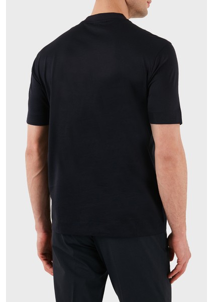 Logo Işlemeli Regular Fit Pamuklu Bisiklet Yaka T Shirt Erkek T Shirt EM001033 AF10017 MB192 fiyatları