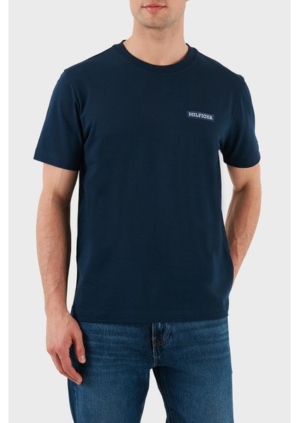 % 100 Pamuk Regular Fit Bisiklet Yaka T Shirt Erkek T Shirt MW0MW37909 Daf fırsatları