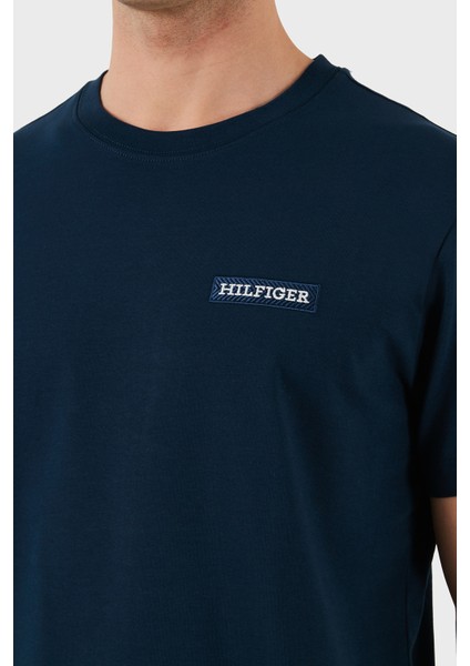 % 100 Pamuk Regular Fit Bisiklet Yaka T Shirt Erkek T Shirt MW0MW37909 Daf indirimleri