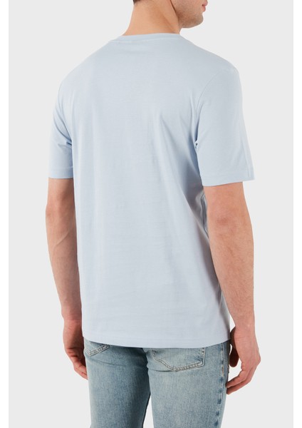 Logolu % 100 Pamuk Regular Fit Bisiklet Yaka T Shirt Erkek T Shirt 50512866 527 fiyatları