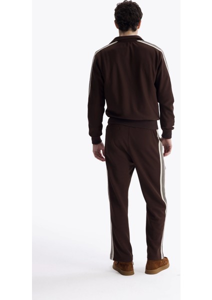 Fermuarlı Sweatshırt - Kahverengi fırsatları