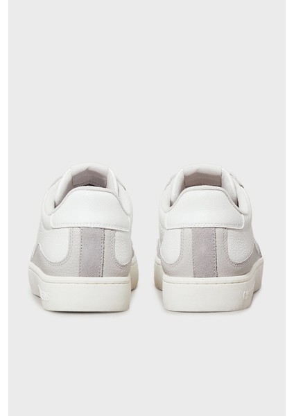 Deri ve Süet Detaylı Sneaker Ayakkabı YM0YM011530IR Erkek Ayakkabı YM0YM01153 0ır