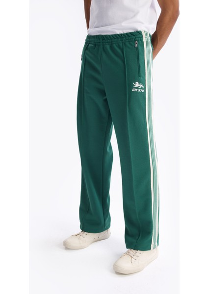 Şeritli Eşofman Altı - Yeşil