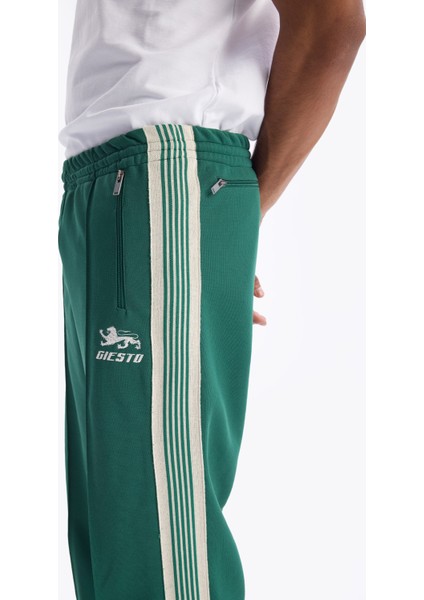 Şeritli Eşofman Altı - Yeşil modelleri