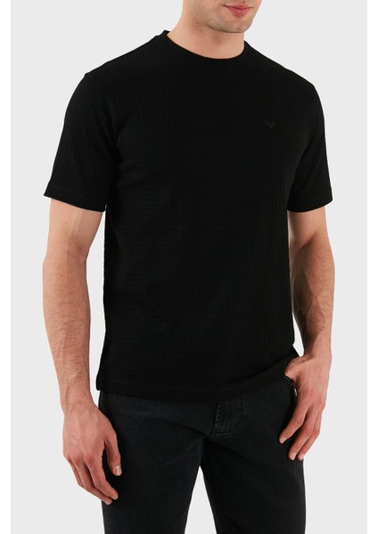 Pamuklu Regular Fit Bisiklet Yaka T Shirt Erkek T Shirt EM001728 AF14874 FC006