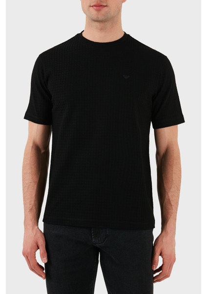 Pamuklu Regular Fit Bisiklet Yaka T Shirt Erkek T Shirt EM001728 AF14874 FC006 fırsatları