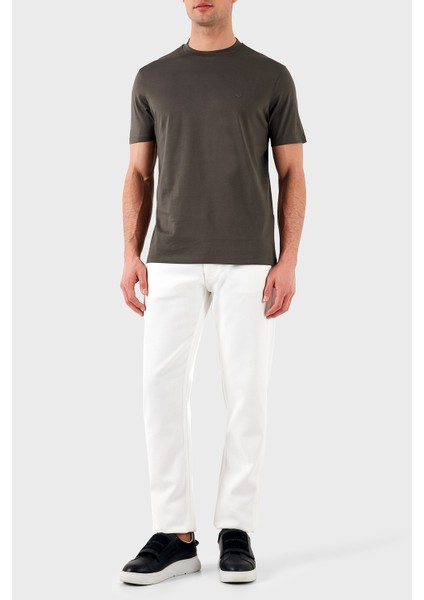% 100 Pamuk Regular Fit Bisiklet Yaka T Shirt Erkek T Shirt EM000983 AF13669 U6200 modelleri