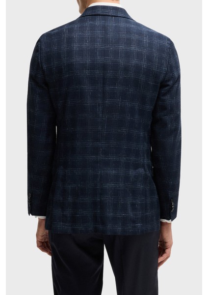Yün Karışımlı Slim Fit Mono Yaka Kareli Klasik Ceket Erkek Ceket 50535057 404 fiyatları