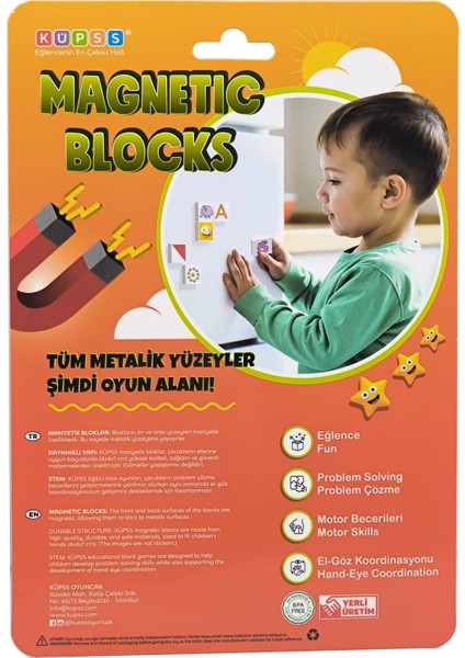 Manyetik Sayı Blokları - Öğrenmenin En ÇEKİCİ Hali - Eğitici Oyuncak Mıknatıslı Blok fiyatları