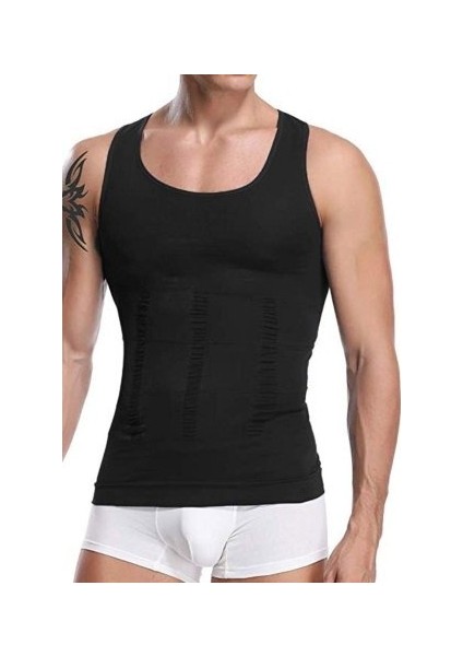 Karın Bel ve Göğüs Toparlayıcı Slim Fit Erkek Korse Atlet fiyatları
