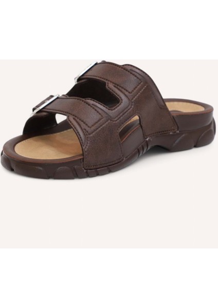 Konfores 1545-3200 Tam Anatomik Erkek Terlik - NKT01545-KAHVERENGI-41 modelleri