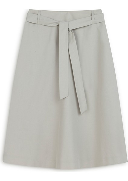 Kuşaklı Midi Etek IS1250004049030 fırsatları