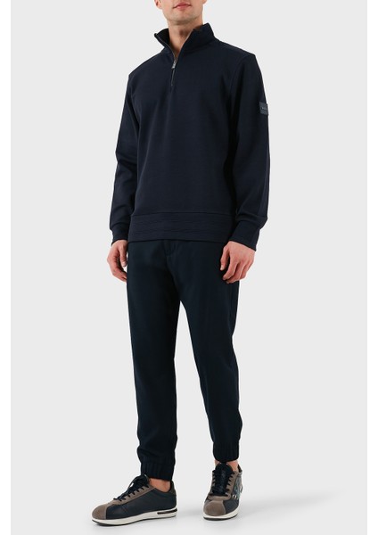 Pamuk Regular Fit Yarım Fermuarlı Dik Yaka Sweat Erkek Sweat 50524999 404 modelleri