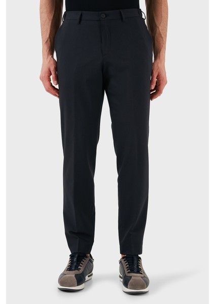 Slim Fit Normal Bel Düz Paça Kumaş Pantolon Erkek Pantolon 50535040 404
