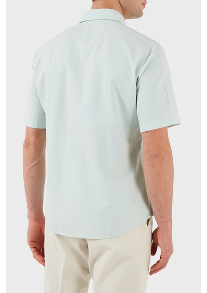 Pamuk Regular Fit Kısa Kollu Kent Yaka Gömlek Erkek Gömlek 50489351 446 fiyatları