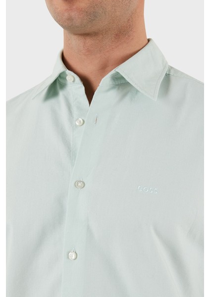 Pamuk Regular Fit Kısa Kollu Kent Yaka Gömlek Erkek Gömlek 50489351 446 indirimleri