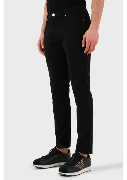 Streç Pamuklu Slim Fit Normal Bel Düz Paça Jeans Erkek Kot Pantolon EM000121 AF14123 UC001 fırsatları