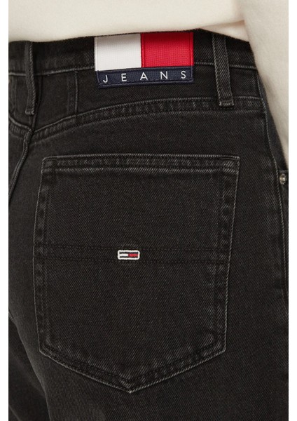 Relaxed Fit Yüksek Bel Dar Paça Jeans Bayan Kot Pantolon DW0DW20369 1bz indirimleri