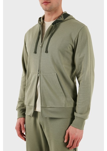 Streç Pamuklu Regular Fit Kapüşonlu Sweat Erkek Sweat EM000523 AF10781 U6274 indirimleri