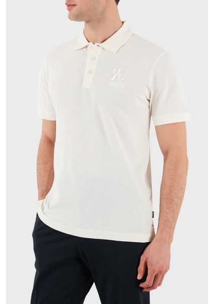 Logo Işlemeli Pamuklu Regular Fit Düğmeli Polo Yaka T Shirt Erkek Polo Yaka T Shirt 50510126 118 fırsatları