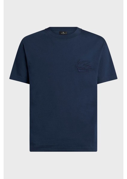 % 100 Pamuk Regular Fit Bisiklet Yaka Logolu T Shirt Erkek T Shirt MRMA0007 AR233 B0065 indirimleri
