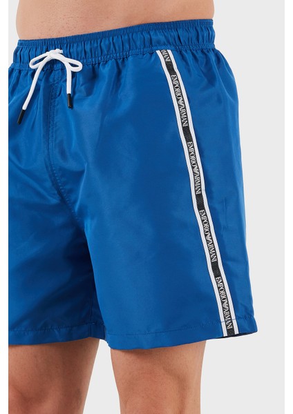 Regular Fit Belden Bağlamalı Logolu Mayo Short Erkek Mayo Short EM001382 AF12333 UB057