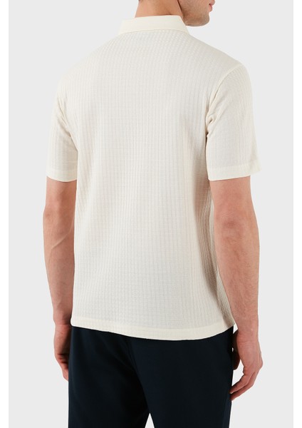 Jakarlı % 100 Pamuk Regular Fit Düğmeli Polo Yaka T Shirt Erkek Polo Yaka T Shirt EM001729 AF14874 F1053 fiyatları