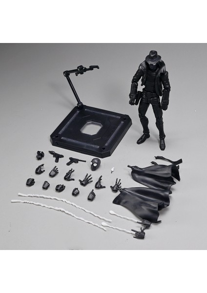 Sv-Action Parallel Universe Shadow Spider-Man Bebek Taşınabilir Model 17CM (Yurt Dışından)