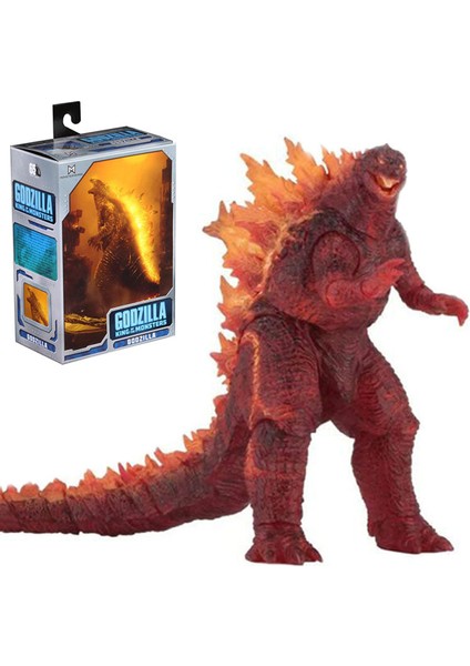 Neca 2019 Film Versiyonu Kırmızı Lotus Godzilla 18CM (Yurt Dışından)