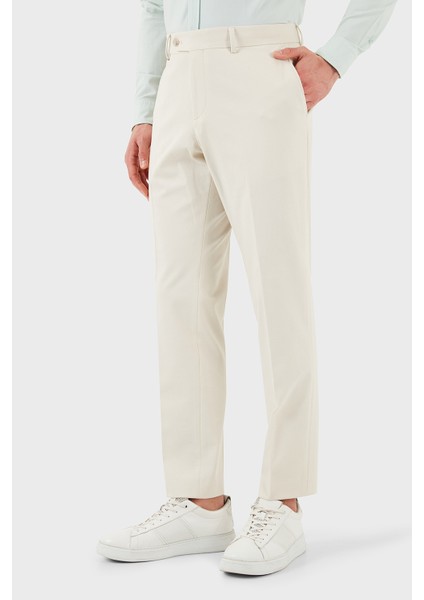 Streç Pamuklu Slim Fit Normal Bel Düz Paça Pantolon Erkek Pantolon 50537262 131