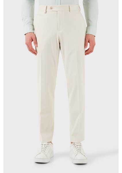 Streç Pamuklu Slim Fit Normal Bel Düz Paça Pantolon Erkek Pantolon 50537262 131 indirimleri