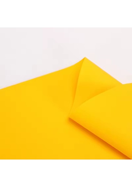 Kalın Lateks Band Sarı 15 cm Genişlik 0.45 mm-1 metre