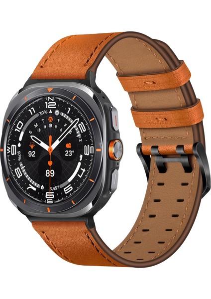 Samsung Galaxy Watch Ultra 47MM Için Deri Watch Band (Yurt Dışından)
